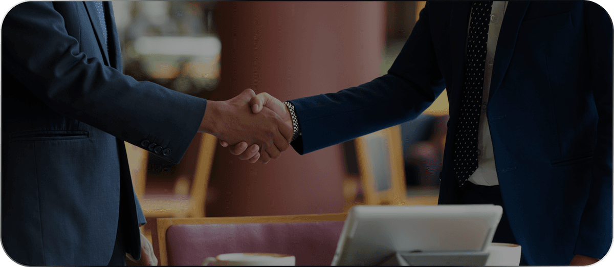 Business handshake